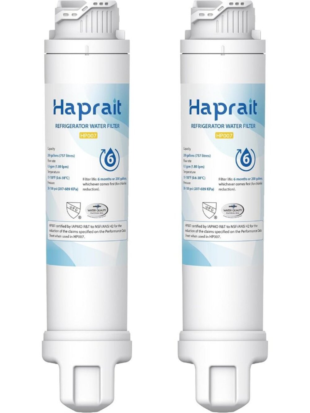 Ultra II Water Filter Replacement, 2 Pack - Compatible with Frigidaire & More